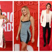 GloRilla, Kelsea Ballerini and boyfriend Chase Stokes were some of the best dressed stars at the 2024 CMT Awards whilst Brandi Cyrus, the sister of Miley Cyrus unfortunately looked tacky in a mini denim dress with black panels, not a good look! 