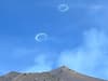 'Amazing': Watch as a volcano blows smoke rings