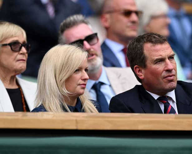 Princess Anne’s son Peter Phillips has split from long-term girlfriend Lindsay Wallace. The couple are seen in the Royal Box before Simona Halep of Romania plays against Amanda Anisimova of The United States during their Women's Singles Quarter Final match on day ten of The Championships Wimbledon 2022 at All England Lawn Tennis and Croquet Club 