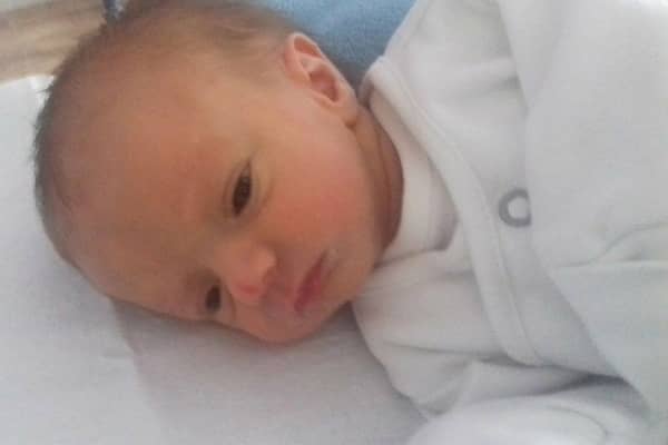 Ollie Davis was found lifeless in his cot at four weeks old after suffering from a broken neck and 23 broken ribs. Picture: Leicestershire Police/PA Wire