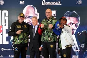 Tyson Fury and Oleksandr Usyk will battle for the undisputed heavyweight title. Picture: Getty Images
