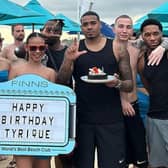 Reality TV star Tyrique Hyde, who appeared on ‘Love Island’ has been injured in a moped accident on a 25th birthday trip to Bali. Photo by Instagram/Tyrique Hyde.