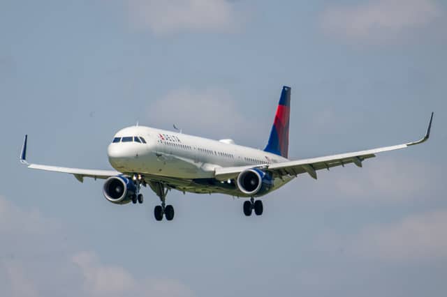 A Delta Air Lines Airbus flight from New York to Atlanta was forced to emergency land in Georgia due to a lightning strike. (Photo: Getty Images)