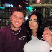 Katie Price and her boyfriend, 'Married at First Sight UK star' JJ Slater. Photo by Instagram/johnjoeslater.