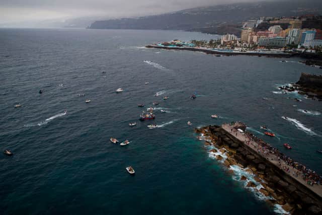 A 53-year-old tourist died in Puerto de la Cruz in Tenerife after he was swept out to sea while trying to take a selfie. (Photo: AFP via Getty Images)