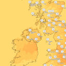 The UK is set to turn muggier and more humid as a 'mini heatwave' arrives. Picture: Met Office