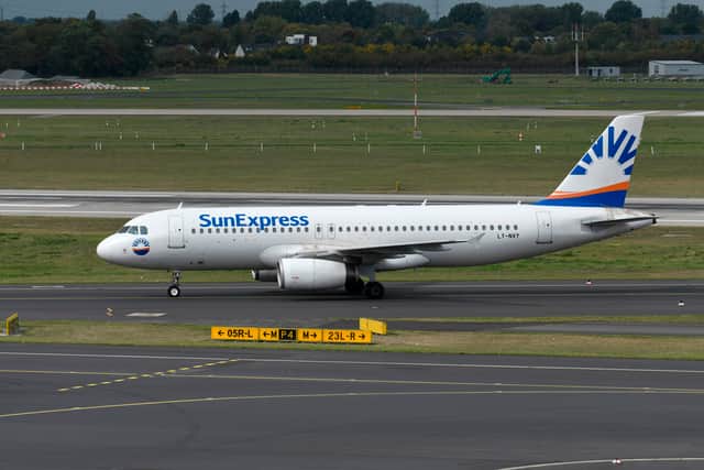Police stormed a SunExpress flight from Manchester Airport to Turkey after the aircraft was forced to divert to Serbia due to an “unruly passenger”. (Photo: AFP via Getty Images)