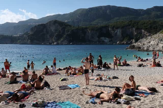 Greece is offering 25,000 UK holidaymakers who fled the 2023 Rhodes wildfires ‘free’ holidays. (Photo: Getty Images)
