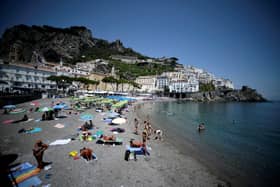 The idyllic holiday destination in Italy, the Amalfi Coast, has been slammed for being “super crowded” as Netflix series ‘Ripley’ increases interest. (Photo: AFP via Getty Images)