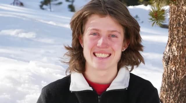 Daredevil skier Dallas LeBeau who has died at the age of 21 after trying to jump 40 feet across a busy highway. Photo by GoFundMe/dallas-lebeau