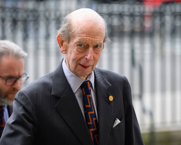 The Duke of Kent, Prince Edward, is to step down as Colonel of the Scots Guards after 50 years. Photo by Getty Images.