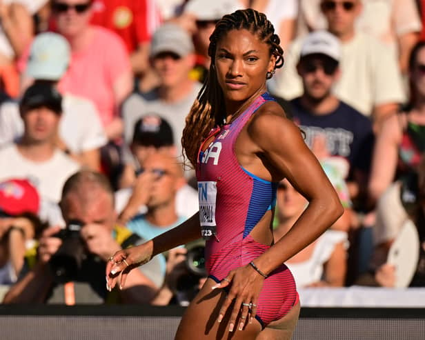 Olympic athletes have slammed Nike for its new track and field kit that leaves women “nearly naked”. (Photo: AFP via Getty Images)