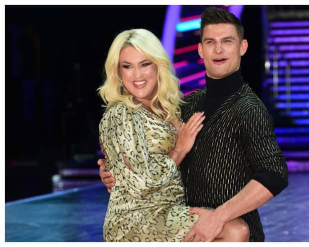 The BBC show Ultimate Wedding Planner with Sara Davies has been axed. Sara Davies and Aljaž Škorjanec attend the 'Strictly Come Dancing Live Tour - press launch' at Utilita Arena Birmingham on January 20, 2022 in Birmingham