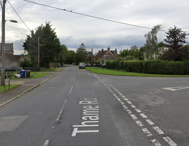 A five-year-old has died after a crash between a car and a motorbike in Bicester