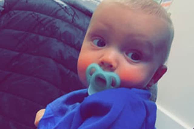 Seven-month-old Charlie Goodall was found unresponsive in the bath at his home in Chilton