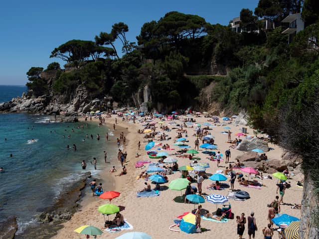 UK holidaymakers have threatened to boycott Spain after the country has warned tourists over its new £97 rule as it cracks down on overtourism. (Photo: AFP via Getty Images)