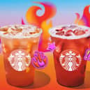 Starbucks has launched its spicy lemonade refreshers beverages in three tropical flavours. Photo by Starbucks.