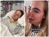 'Love Island's' Georgia Harrison breaks down in tears for her friend, 22, who has suffered a stroke