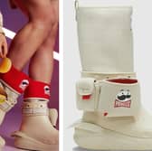 Crocs x Pringles: The most unexpected fashion collab of 2024 and you can even store your crisps in them (Credit: Crocs) 
