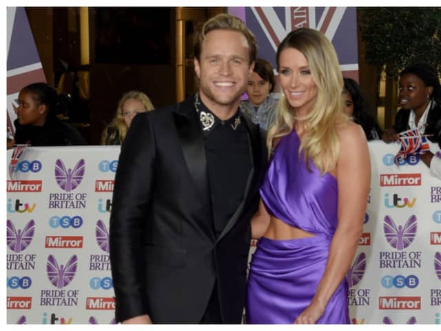 Olly Murs and wife Amelia welcome a baby daughter