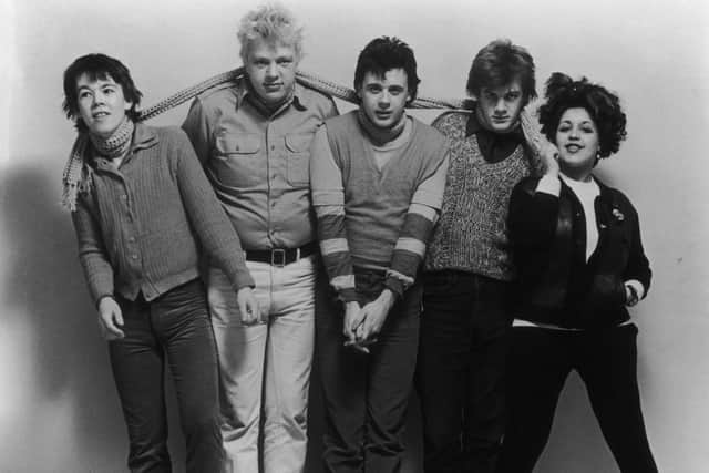 Sonic Youth, Thurston Moore, Kim Gordon, Lee Ranaldo, Steve Shelley, Vooruit, Gent, Belgium, 25/03/1989. (Photo by Gie Knaeps/Getty Images)