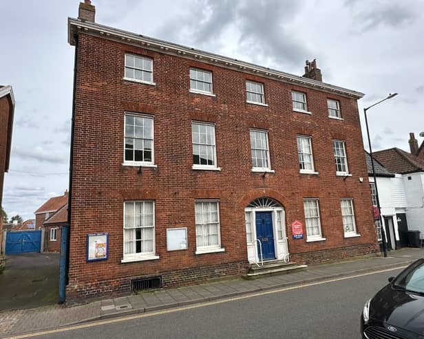Wymondham Town Hall is on the market - with a chance to live inside a piece of history. Picture: Auction House
