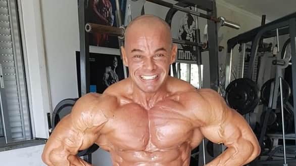 Bodybuilder, fitness guru and influencer Marco Cesar Aguiar Luis who has died aged 46. Photo by Instagram/marcoluis_monstr.