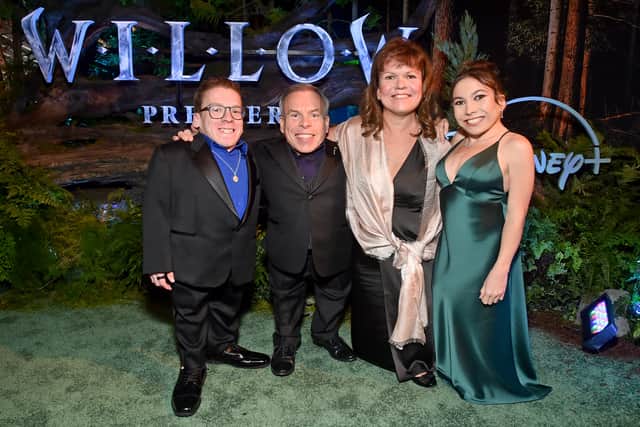 Actor Warwick Davis has issued a heartbreaking tribute after his wife died suddenly at the age of 56. (Credit: Getty Images)