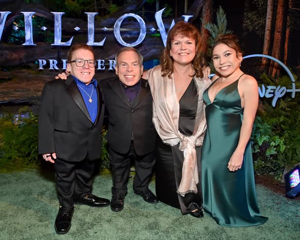 Actor Warwick Davis has issued a heartbreaking tribute after his wife died suddenly at the age of 53. (Credit: Getty Images)