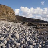 Suspected human bones have been found at Dunraven Bay in Wales - a beach popular with tourists and where Poldark and Doctor Who were filmed. (Photo: Getty Images)