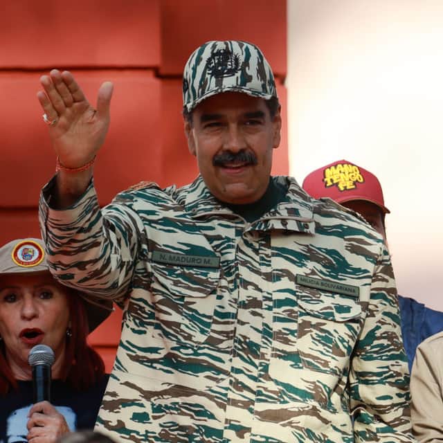 Nicolas Maduro, Venezuela's dictatorial leader. Credit: Getty