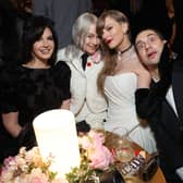 (L-R) Lana Del Ray, Phoebe Bridgers, Taylor Swift and Jack Antonoff attend the 66th GRAMMY Awards at Crypto.com Arena on February 04, 2024 in Los Angeles, California. (Photo by Monica Schipper/Getty Images for The Recording Academy)