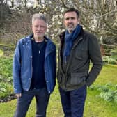 Gardneners' World fans were treated to a look at the garden of U2 bassist Adam Clayton on Friday evening. The rock star bought the property in the '80s during the height of the success of "The Joshua Tree" (Credit: BBC)