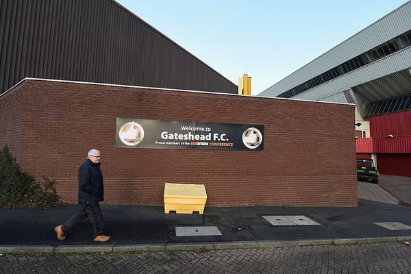 Gateshead FC have been barred from the National League play-offs 