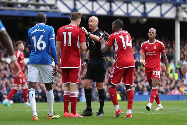 Nottingham Forest released a furious statement slamming the referees after their defeat to Everton.