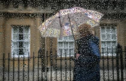 The gloomy and rainy weather may stick around for a while, says the Met office. Picture: Getty
