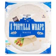 Aldi confirmed that the Village Bakery 8 Tortilla Wraps White were recalled last month. (Credit: FSA)
