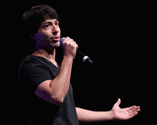 Comedian Arj Barker has defended his decision to eject a mother who was breastfeeding her 7-month-old during his performance at the 2024 Melbourne International Comedy Festival (Credit: Getty Images)