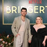 Luke Newton and Nicola Coughlan are the main stars of ‘Bridgerton’ series 3. Photo by Getty Images for Netflix.