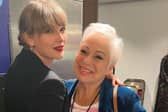 Taylor Swift and Denise Welch. (Picture: Instagram)