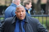 Football star John Barnes has been disqualified as a company director due to unpaid tax. Picture: Getty Images