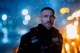 Martin Freeman in BBC drama The Responder which is returning for season 2. Picture: BBC/Dancing Ledge
