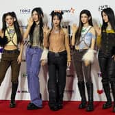 Minji, Hanni, Danielle, Haerin and Hyein of girl group NewJeans attend the 2023 Asia Artist Awards at the Philippine Arena on December 14, 2023 in Bulacan, Philippines. (Photo by Ezra Acayan/Getty Images)
