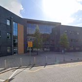 Ebbw Fawr Learning Community was put into "partial lockdown" after a pupil received "threatening messages". (Credit: Google Maps)