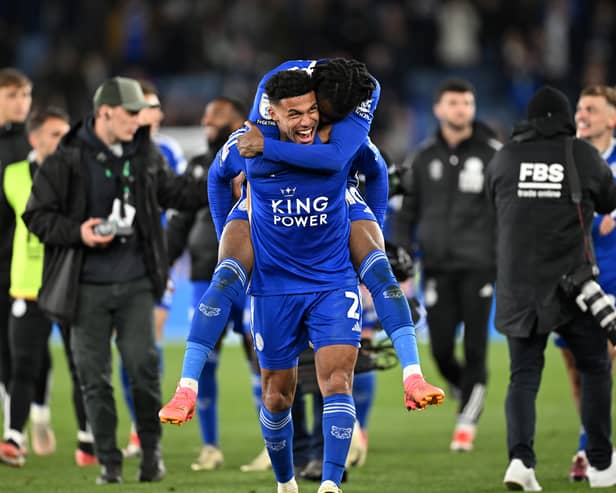 Leicester City are pushing for promotion back to the Premier League