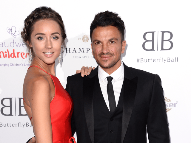 Peter Andre has revealed his "number one choice" for a name for his and wife Emily's newborn daughter, but Emily "isn't keen". (Credit: Getty Images)