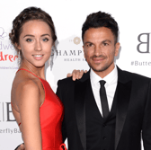 Peter Andre has revealed his "number one choice" for a name for his and wife Emily's newborn daughter, but Emily "isn't keen". (Credit: Getty Images)