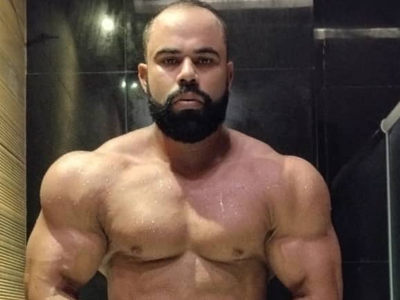 Bobybuilder Jonas Filho, aged 29, died in hospital after being diagnosed with coronavirus. Photo by Instagram/jf_bodybuildernpc.