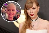 Taylor Swift superfan Scarlett Oliver, inset, has died shortly before her 10th birthday. (Pictures: Getty Images/@natoliver22/Instagram)