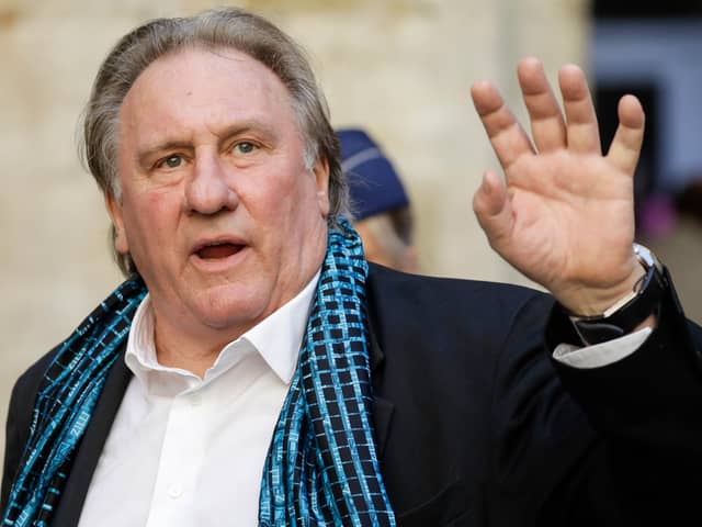 French actor Gérard Depardieu is in police custody facing questioning over accusations of sexual assault. (Credit: Getty Images)